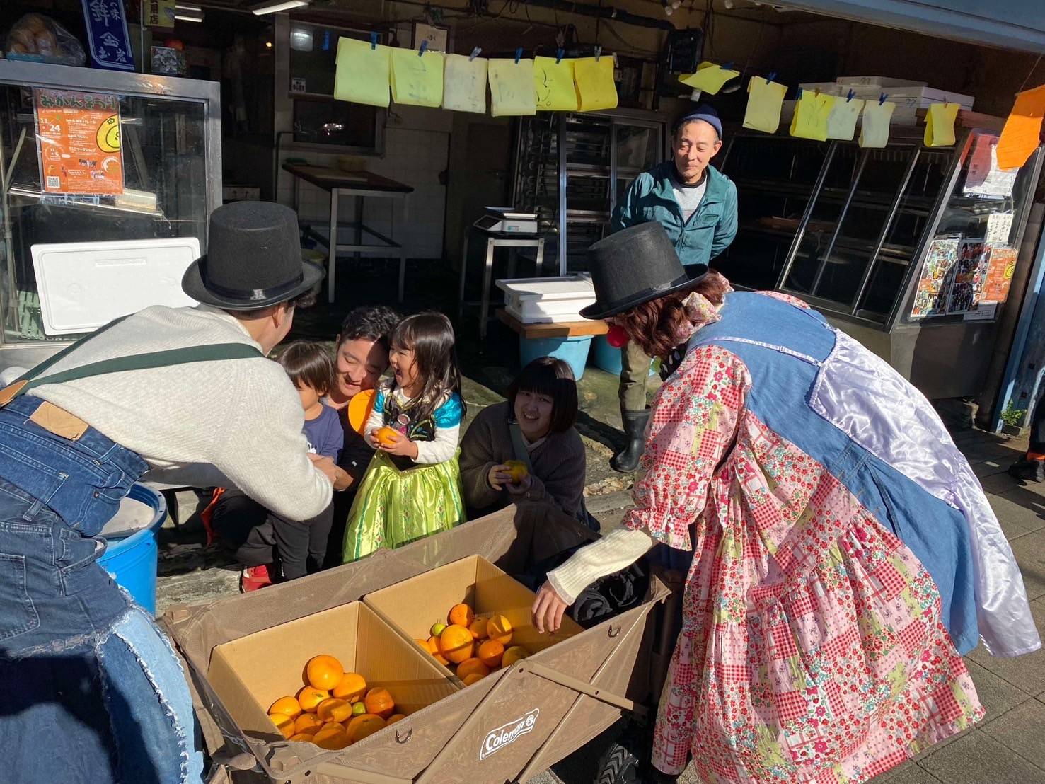 国府津がみかん色に染まる一日 　「みかんまつり」開催